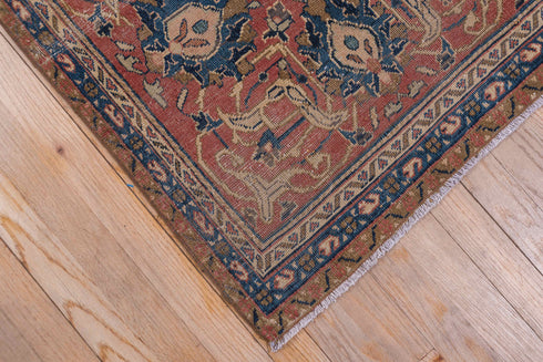 Vintage Kashan Area Rug (8' x 12')